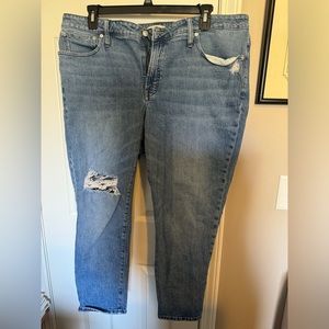 Excellent Used Condition Madewell Jeans, size 20W, Mid-Rise Perfect Vintage Jean